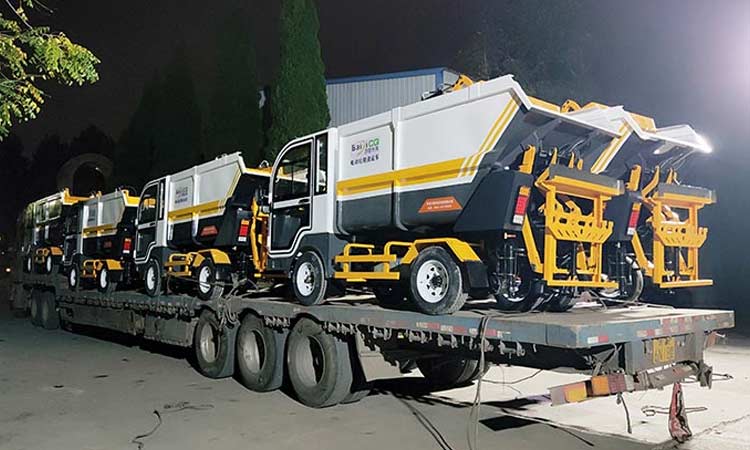 小型純電動垃圾清運(yùn)車