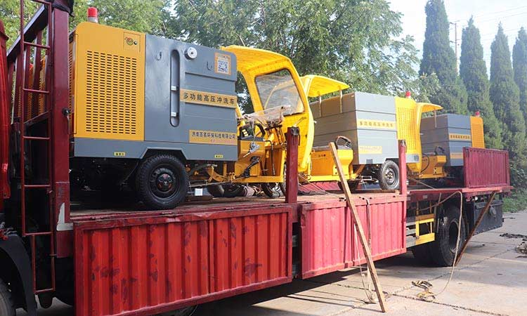 電動高壓清洗車，環(huán)衛(wèi)高壓清洗設(shè)備中的佼佼者