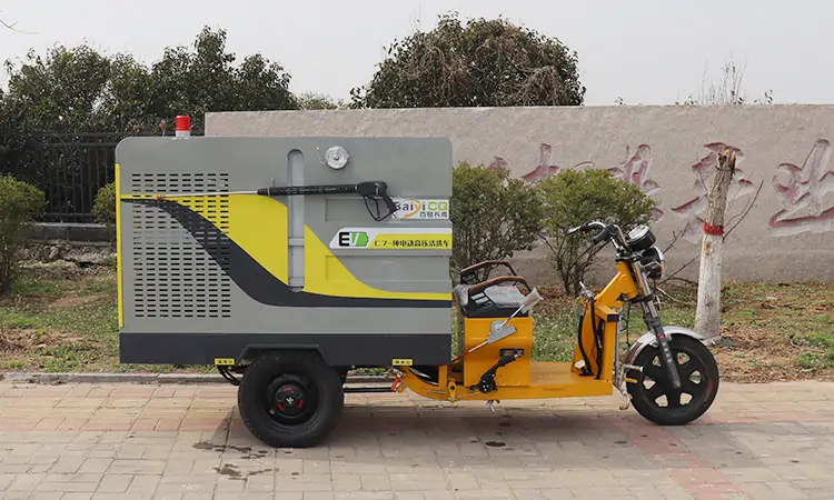 純電動(dòng)高壓清洗車BY-C7-L車輛底盤