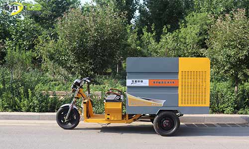 小型電動(dòng)高壓清洗車，道路水掃環(huán)衛(wèi)清潔小助手