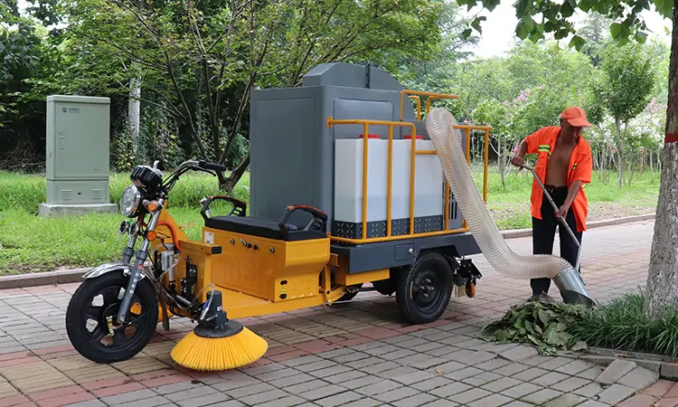 吸樹(shù)葉的機(jī)器