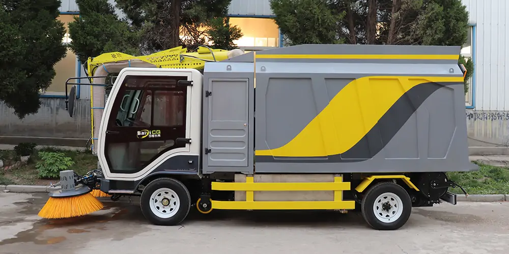 純電動(dòng)樹(shù)葉收集車(chē)