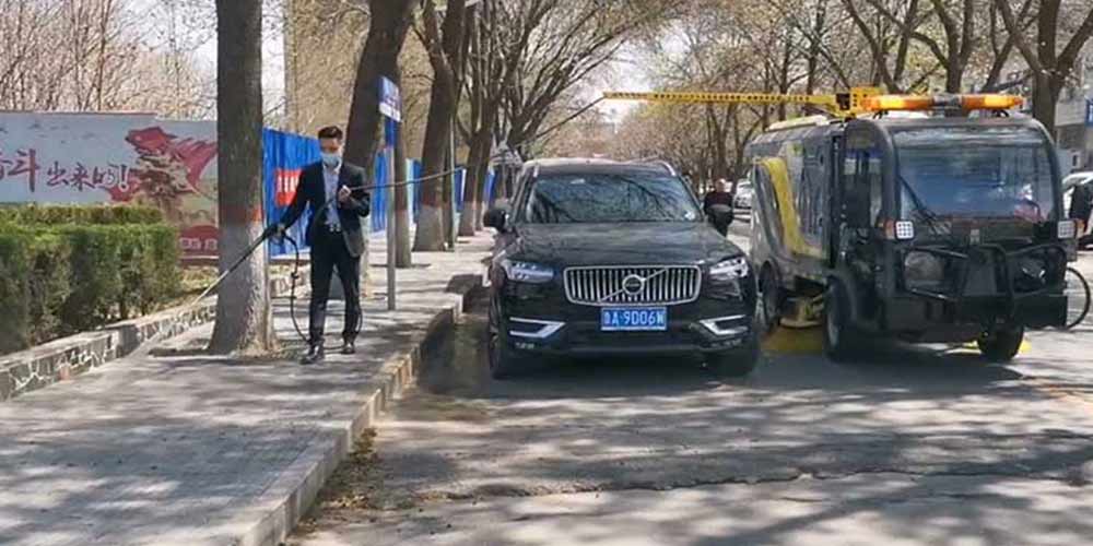 道路洗掃車(chē)