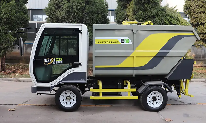 物業(yè)小區(qū)垃圾該如何處理？怎樣的垃圾清運(yùn)車才適合物業(yè)小區(qū)使用？