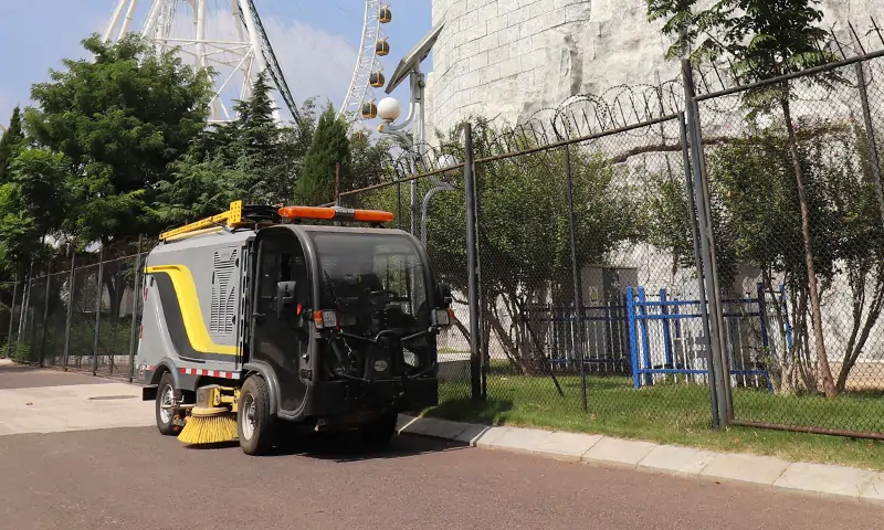更新迭代再升級！小型純電動(dòng)洗掃車功能更完善，系統(tǒng)更全面！