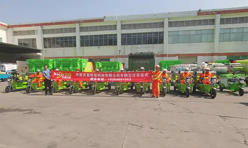 交付現(xiàn)場！現(xiàn)場培訓(xùn)環(huán)衛(wèi)工人！手把手教會！