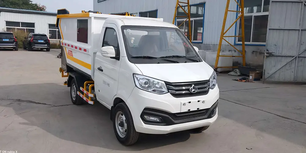 新能源后裝式垃圾清運(yùn)車_環(huán)衛(wèi)垃圾車_市政垃圾車_小型環(huán)衛(wèi)垃圾車