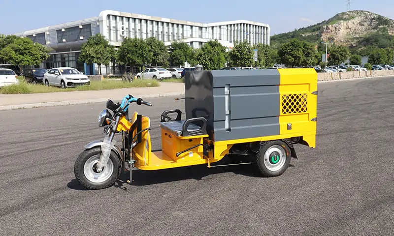 高效清潔，綠色環(huán)保：三輪多功能高壓清洗車