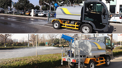 電動(dòng)四輪灑水車BY-X20工作模式