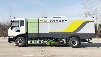 新能源洗掃車BY-CS18000操作環(huán)境