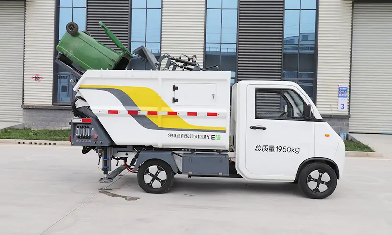 “綠色動(dòng)力 智慧清運(yùn) —— 后裝式新能源垃圾清運(yùn)車(chē)助力城市環(huán)保新升級(jí)”
