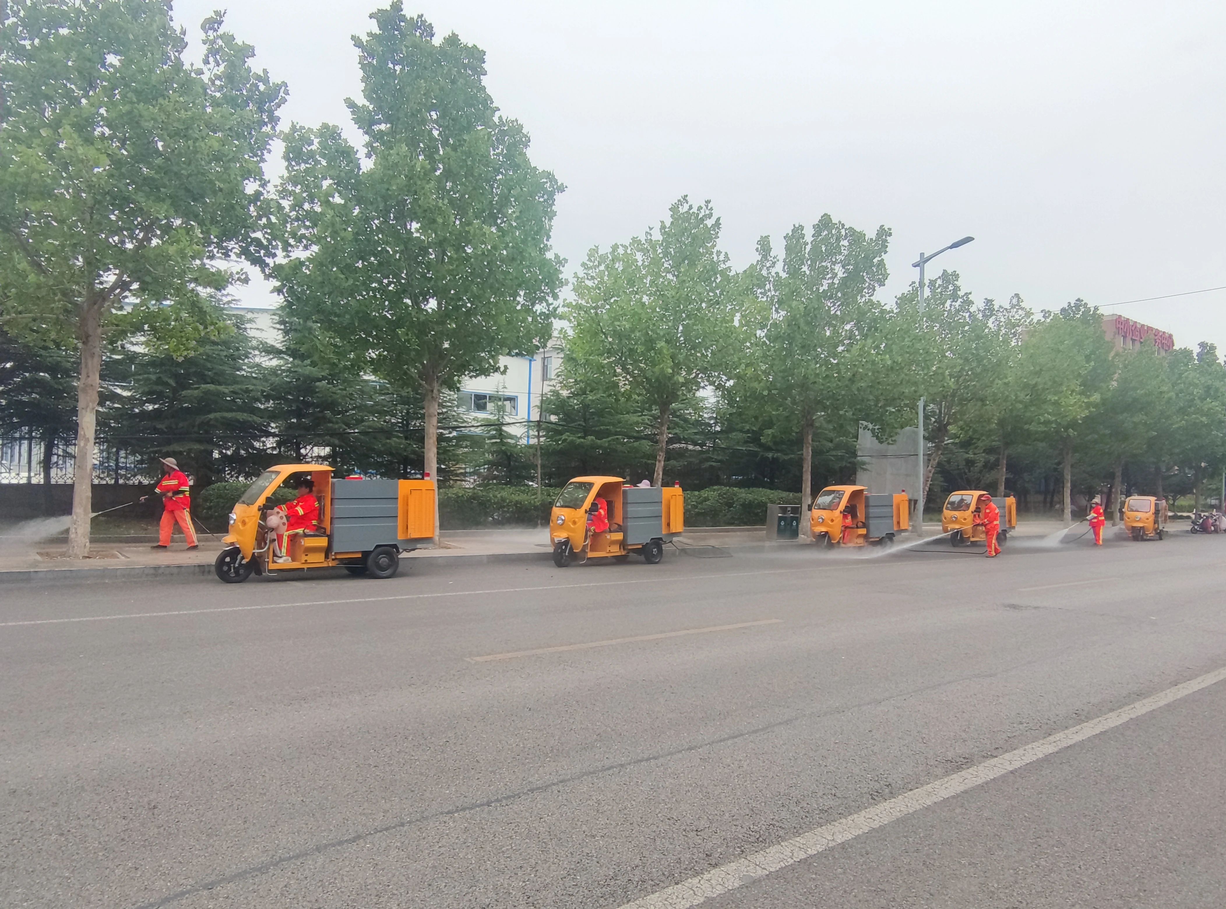 三輪高壓清洗車，多功能高壓清洗車，純電動(dòng)高壓清洗車