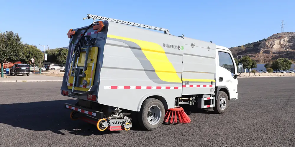 新能源洗掃車，洗掃車，小型洗掃車，純電動洗掃車