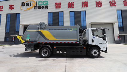 新能源壓縮式垃圾車BY-YS12000車輛底盤