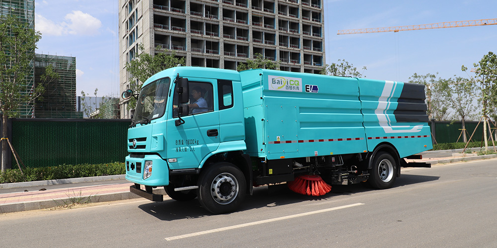 純電動(dòng)洗掃車，新能源洗掃車，小型洗掃車，電動(dòng)洗掃車